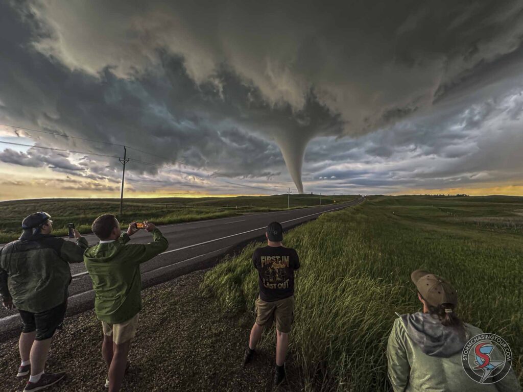A Tornado Developing in South Dakota